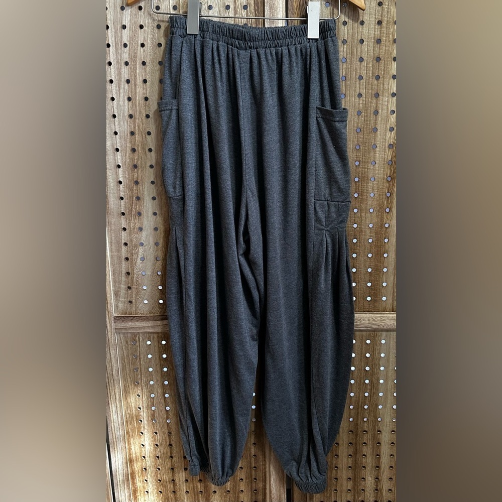 SHEIN Gray Patch Pocket Carrot Jogger Pants S - Picture 8 of 8